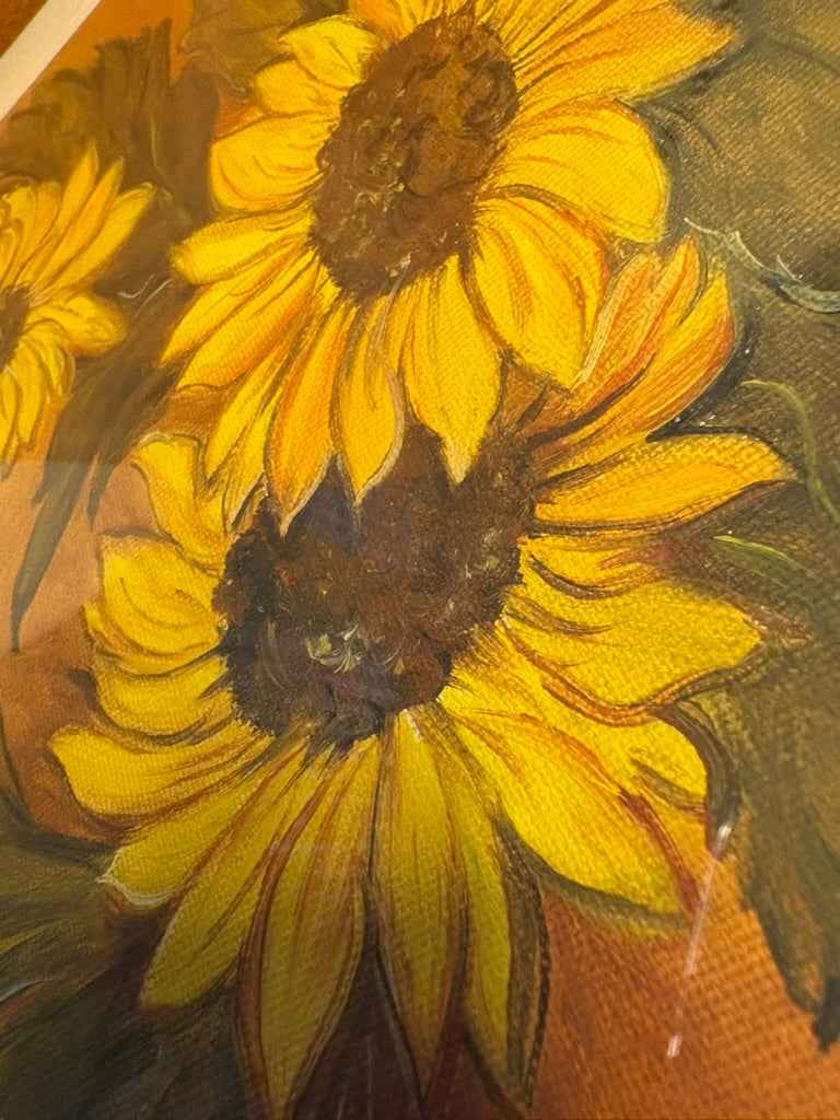 Quadro con Girasoli - Laboratorio Artistico di Stefania