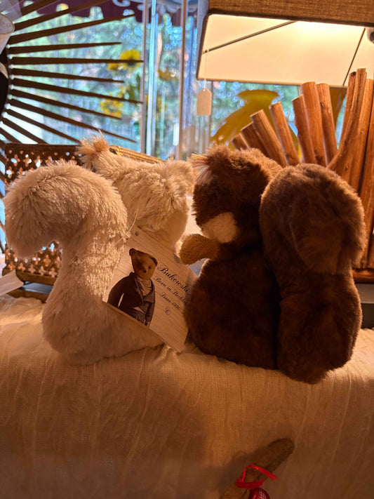Scoiattoli di Peluche Bukowski - Laboratorio Artistico di Stefania