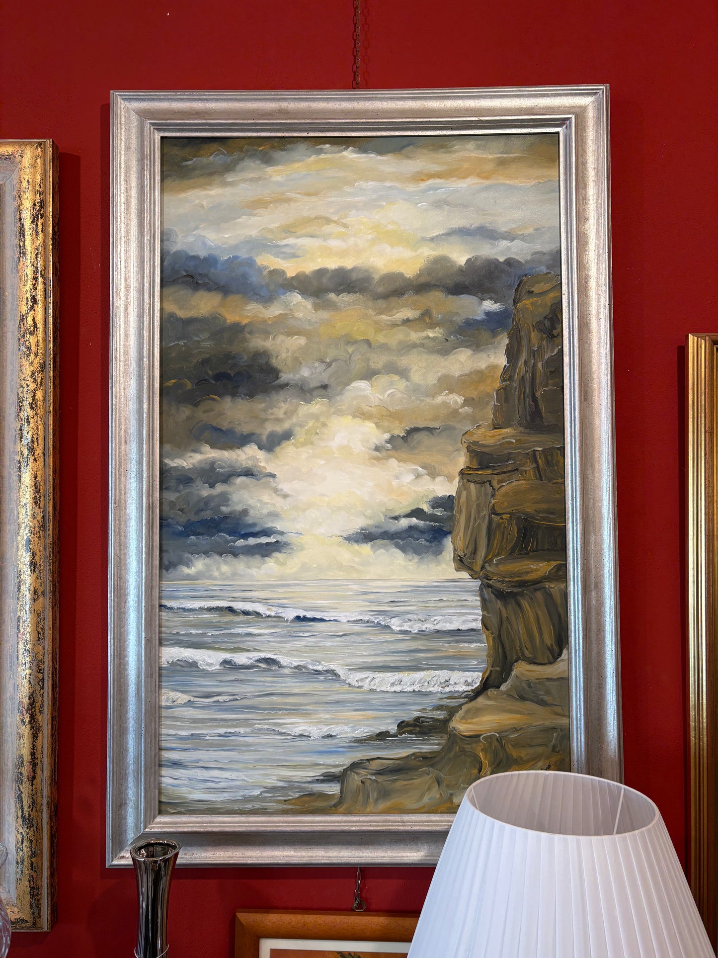 Quadro paesaggio marittimo