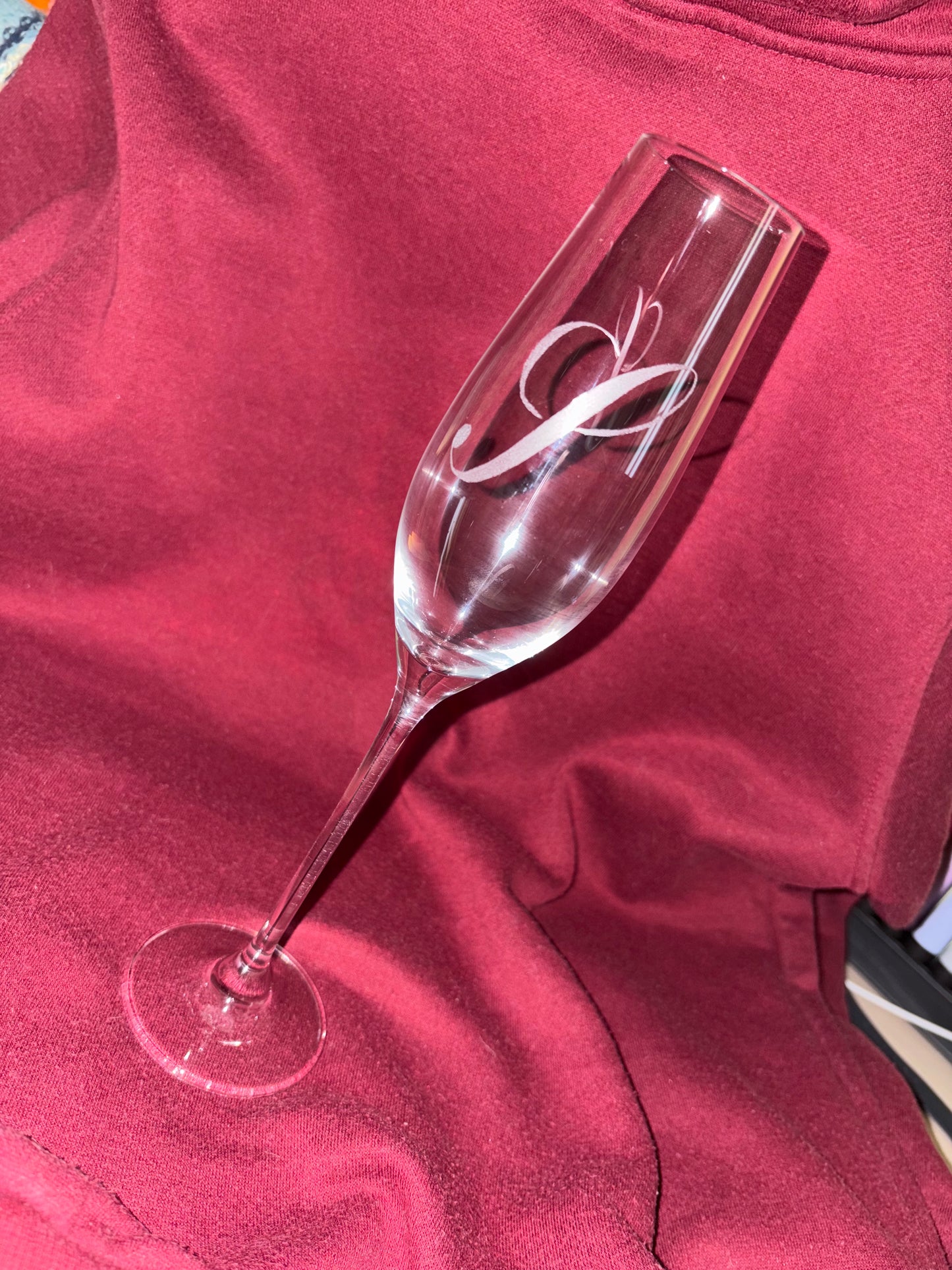 Bicchieri incisi a mano