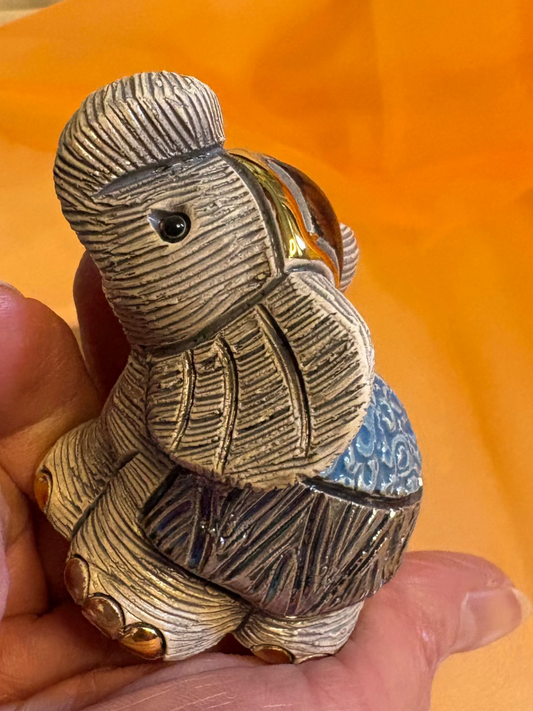 Mini Elefante De Rosa Rinconada - Laboratorio Artistico di Stefania