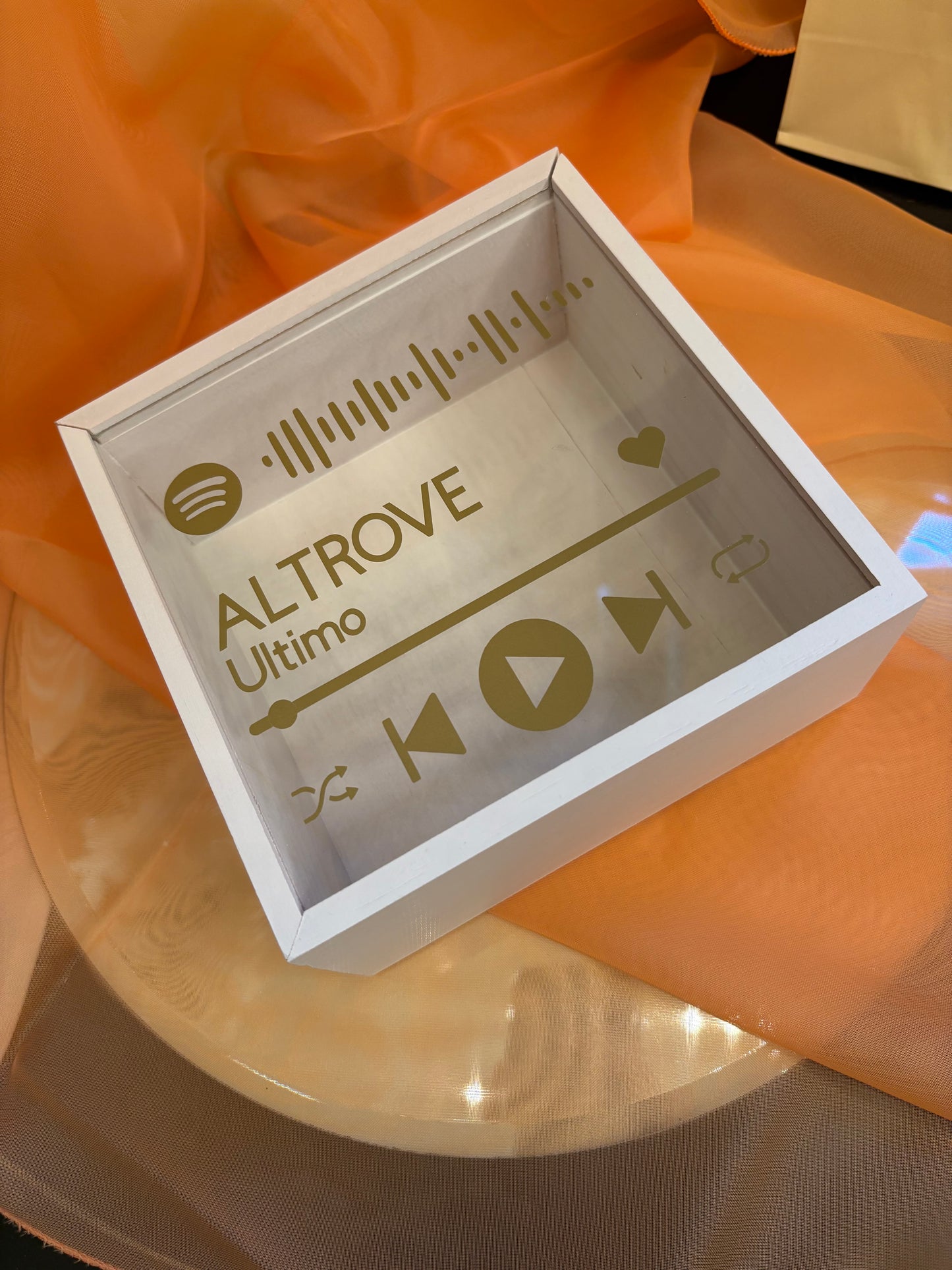 Scatole personalizzate con canzone