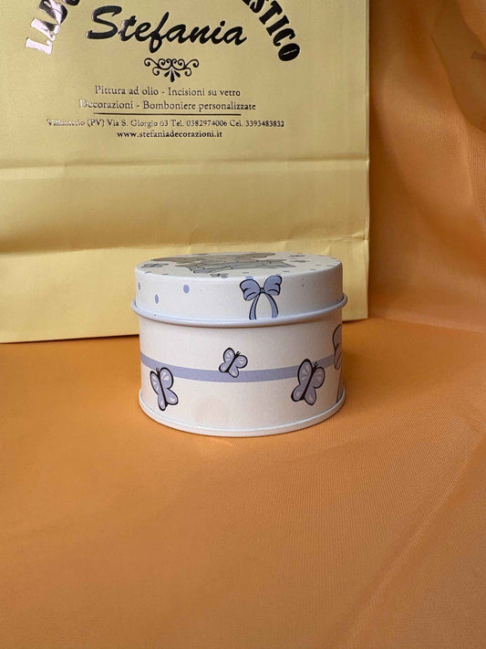 Zona outlet: 6 Scatole di latta per nascita - Laboratorio Artistico di Stefania