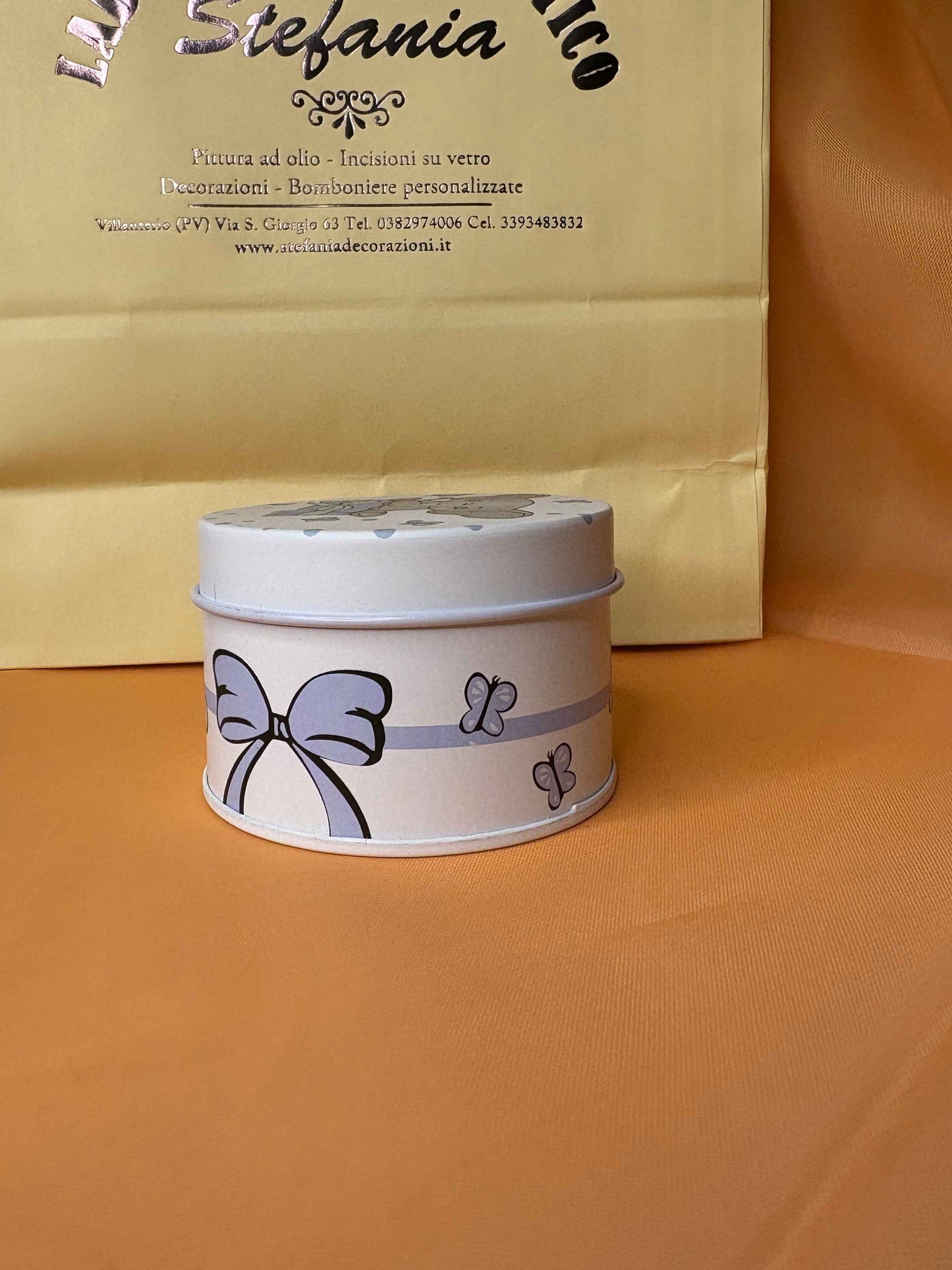 Zona outlet: 6 Scatole di latta per nascita - Laboratorio Artistico di Stefania
