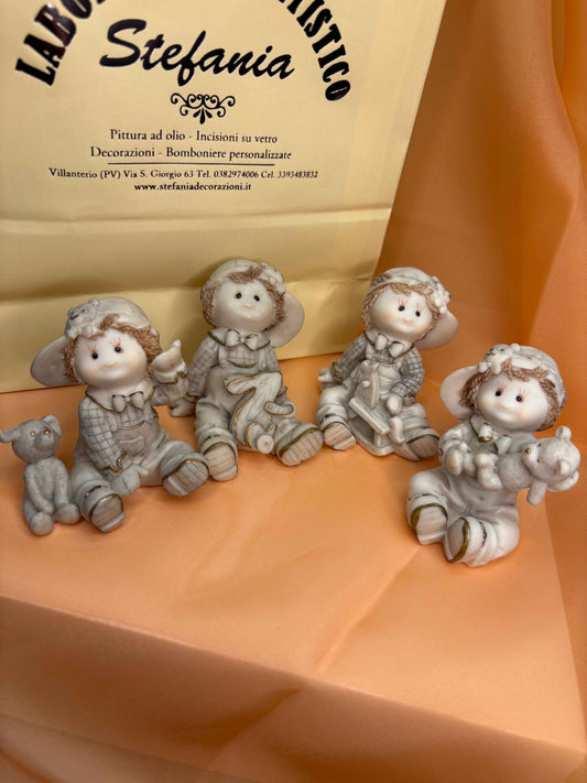 Zona outlet: 12 Bambolini misti - Laboratorio Artistico di Stefania