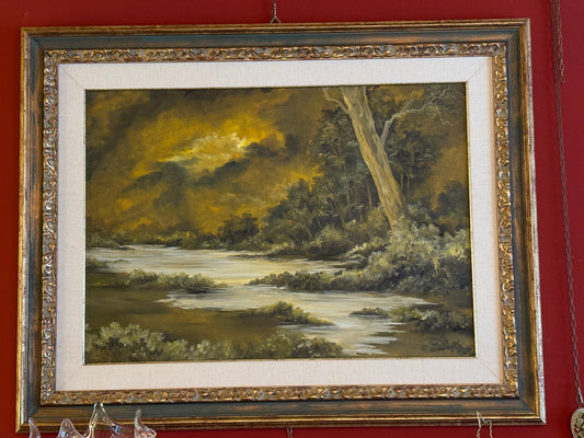Quadro con bosco