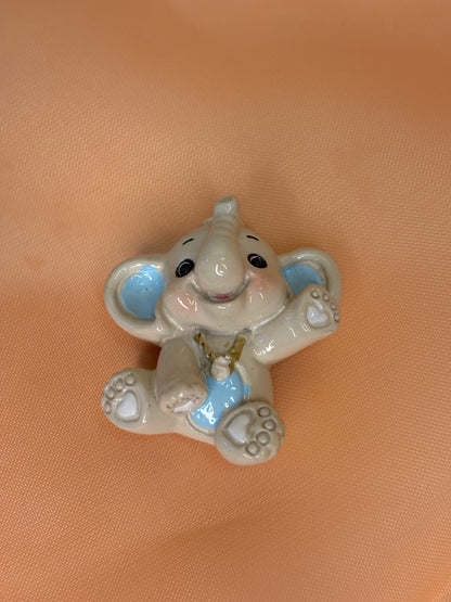 Zona outlet: Elefantini con calamita Azzurro