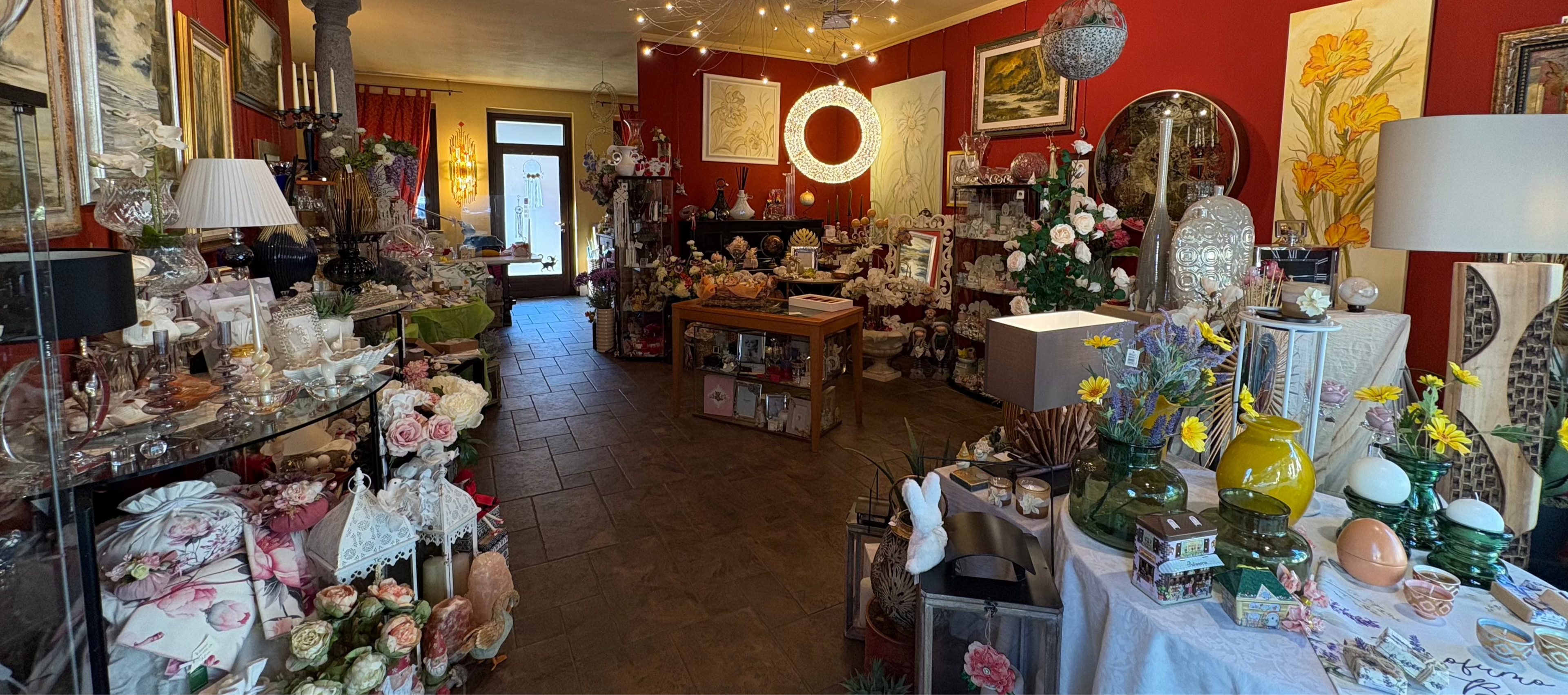 panoramica del negozio